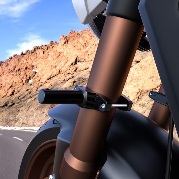 Universal Mount Bracket For Motorcycle Bumper Modified Headlight Stand Spotlight Extension Pole Frame Support Extension Bracket - Image 2