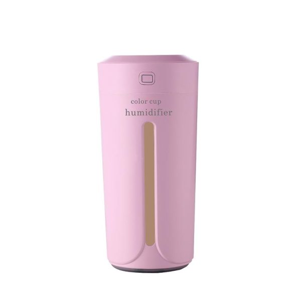 Color Cup USB Air Humidifier for Home Car Ultrasonic Mini Aroma Diffuser Air Purifier with LED Lights - Image 3