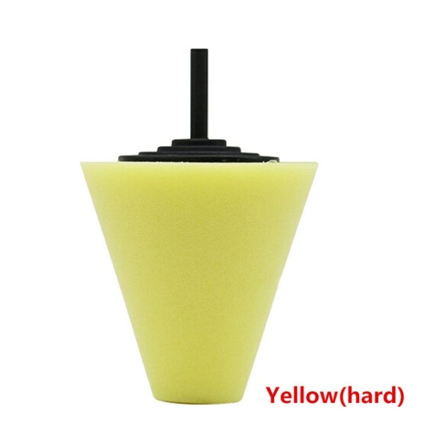 Burnishing Foam Sponge Polishing Pad Car Polisher Tyres Wheel Wheel Hub Tool Polishing Machine Cone-shape Wheel Hubs Disk - Image 9