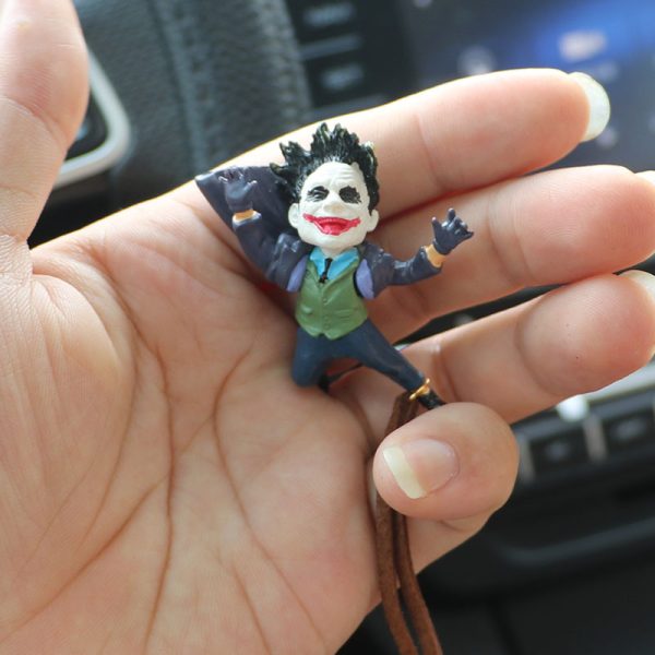 Car Pendant Creative Car Accessories Clown Car Pendant Car Decoration Rearview Mirror Pendant - Image 3