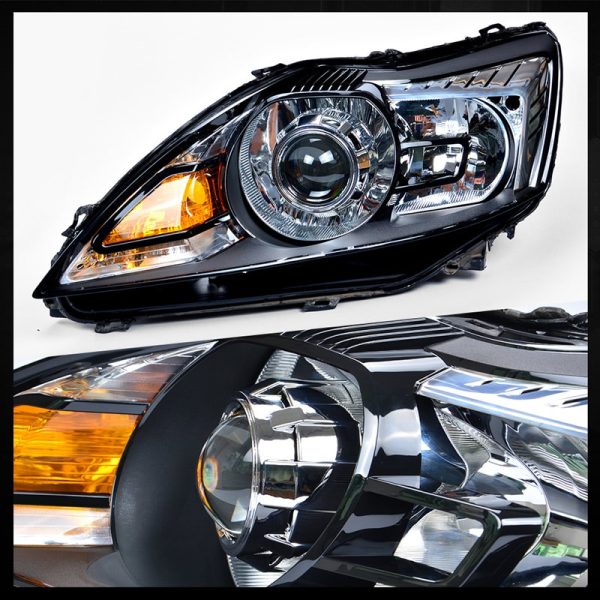 RACBOX 2Pcs 2.5 Inch Universal Bi Xenon HID Projector Lens Silver Black Shroud H1 Xenon LED Bulb H4 H7 Motorcycle Car Headlight - Image 6
