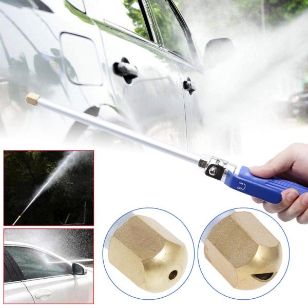 Water Jet  High Pressure Water Gun Power Washer Spray Nozzle Water Hose Wand Attachment - Image 6