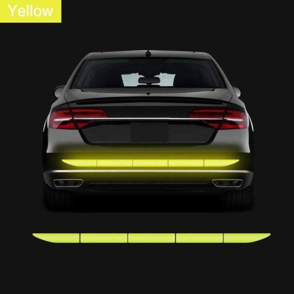 5pcs/set Car Reflectante Reflector Sticker 91*4 Car Body Trunk Exterior Auto Accessories Reflective Tape Reflex Exterior Warning - Image 8
