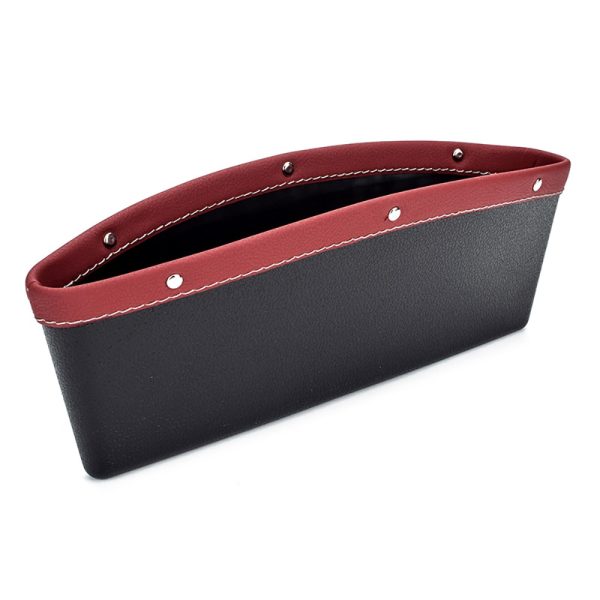 Seat Gap PU Case Storage Bag Car Organizer Artificial Leather Car Seats Gap Bag Car Accessories High Quality Storage Bag - Image 2