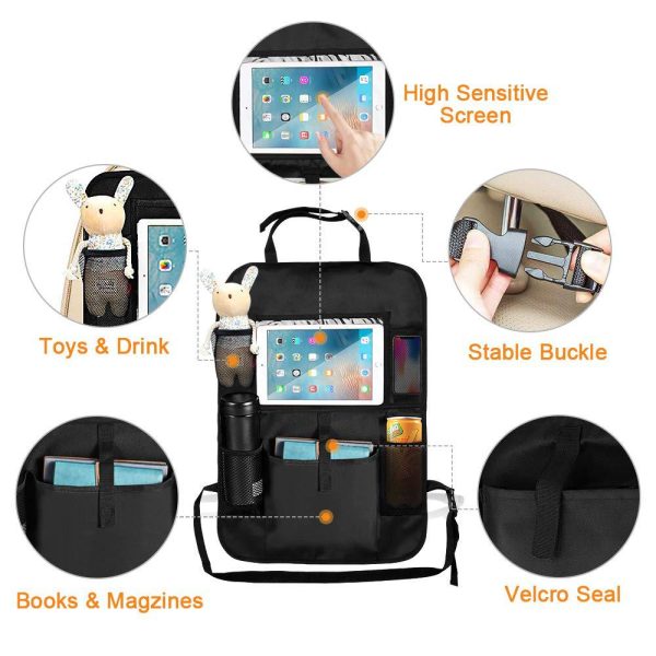 Anti Kick Bag For Rear Seat Of Automobile Multi functional Storage Bag For Automobile Storage - Image 5
