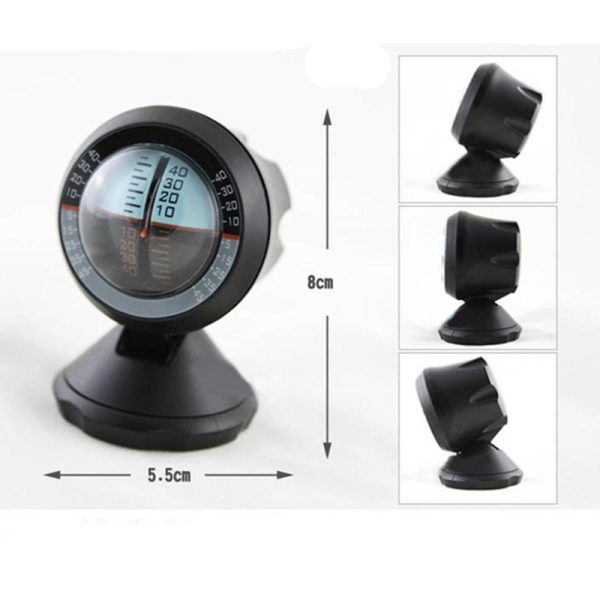 Car Inclinometer Level Tilt Gauge Indicator Gradient Balancer Tool - Image 5