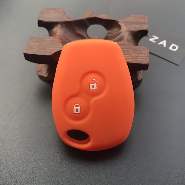 ZAD Silicone Car Key Cover Case For renault 2 buttons Kangoo DACIA Scenic Megane Sandero Captur Twingo Modus remote key cover - Image 10