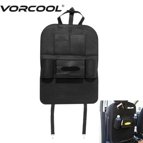 Car Storage Bag Universal Box Back Seat Bag Organizer Backseat Holder Pockets Car-styling Protector - Image 2