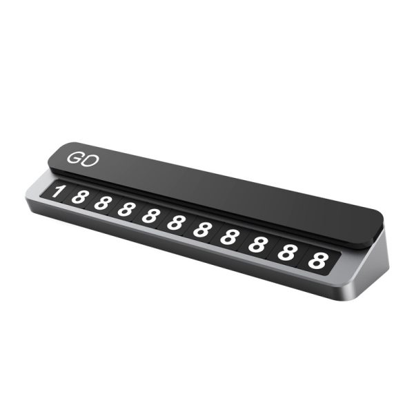 Parking Plate Phone Number Plate Car Car Parking Card Aluminum Alloy High Quality Simple High Temperature Resistance - Image 6