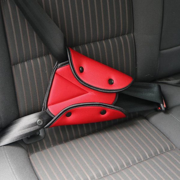 Car Safe Fit Seat Belt Sturdy Adjuster Car Safety Belt Adjust Device Triangle Baby Child - Image 7