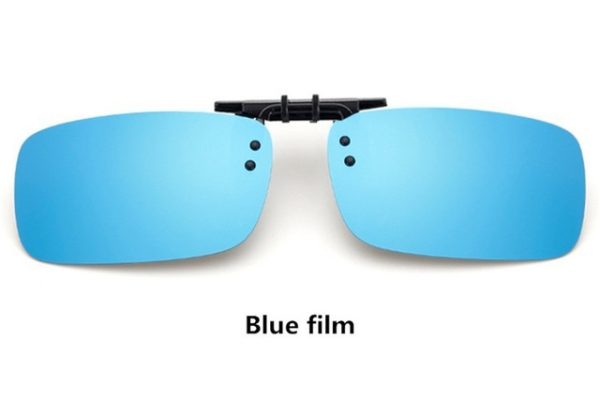 Cool Polarized Mirrored UV400 Lens Clips On Sunglasses Driving Night Vision Lens Sun Glasses Male Anti-UVA For Men Women - Image 8