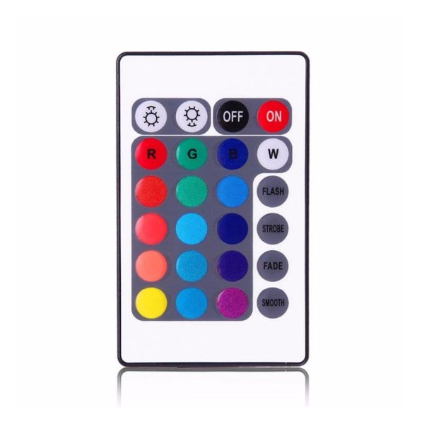 4pcs/et 7 Color LED Car Interior Lighting Kit car styling interior decoration atmosphere light and Wireless Remote Control - Image 7