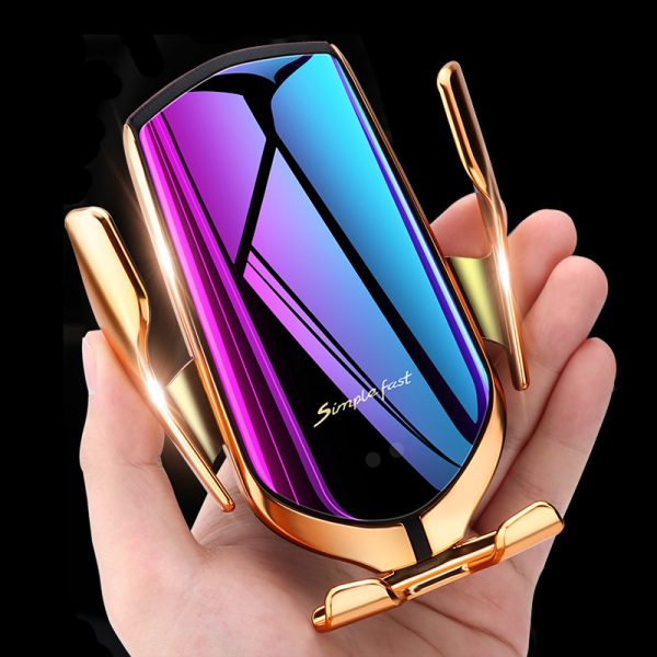 Car Wireless Charger Holder for iPhone X XS XR 8 Plus Mount 10W Qi Fast Charging Auto Clamp Wireless Car Phone Charger Suction - Image 4