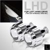 RACBOX 2Pcs 2.5 Inch Universal Bi Xenon HID Projector Lens Silver Black Shroud H1 Xenon LED Bulb H4 H7 Motorcycle Car Headlight - Image 7