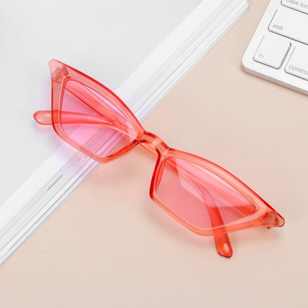 Top quality Fashion Women Glasses Small Frame Cat Eye Sunglasses UV400 Sun Shades Glasses Street Eyewear Female glasses - Image 8