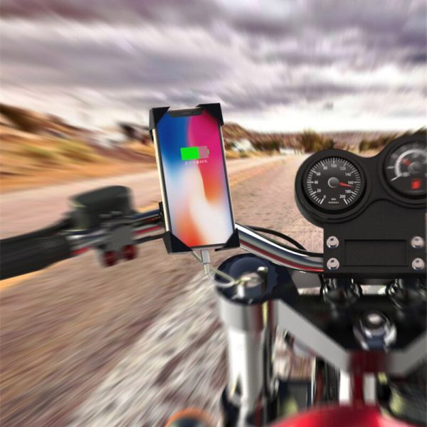 Motorcycle Handlebar Bike Mobile Cell Phone Mount Holder Support Bicycle Phone Stand For 4-6.5 inches For Samsung Huawe Xiaomi - Image 6