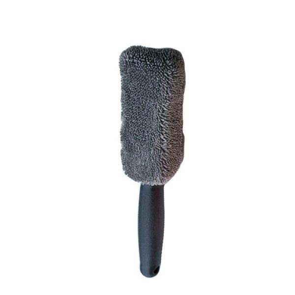car wash Portable Microfiber Wheel Tire Rim Brush Car Wheel Wash Cleaning For Car With Plastic Handle Auto Washing Cleaner Tools - Image 3