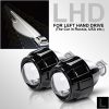 RACBOX 2Pcs 2.5 Inch Universal Bi Xenon HID Projector Lens Silver Black Shroud H1 Xenon LED Bulb H4 H7 Motorcycle Car Headlight - Image 9