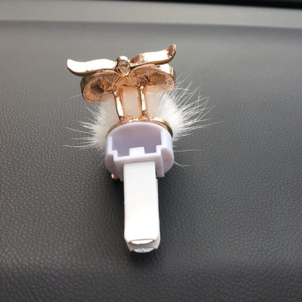 1Pcs Crystal Owl Car Air Freshener Auto Outlet Perfume Clip Interior Accessories Car-styling Vent Solid Fragrance Diffuser - Image 3