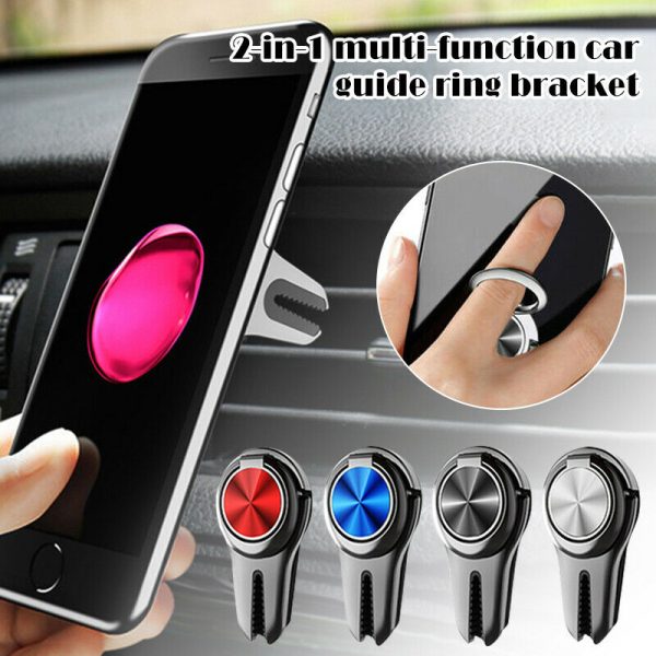 Multipurpose Mobile Phone Bracket Car Vent Holder Stand Universal 360 Degree Rotation for iPhone Sumsung Huawei