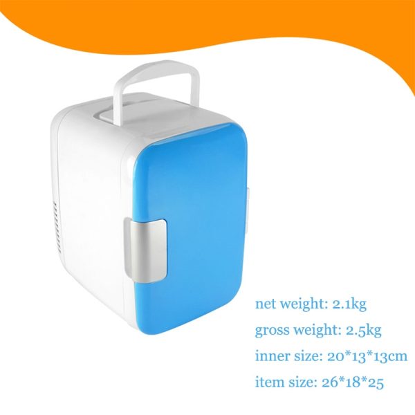 4L Electric Car Refrigerator Car Home Dual Use Mini Refrigeration Machine - Image 6