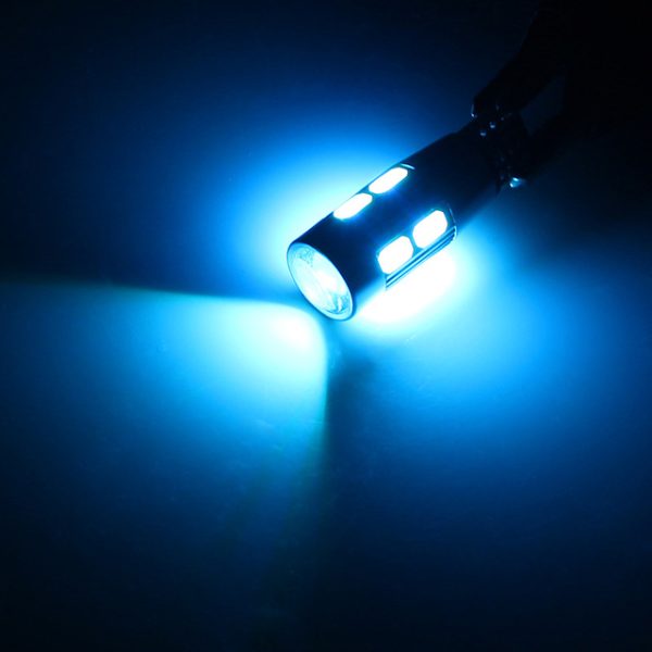 2PCS Car Styling Car Auto LED T10 Canbus 194 W5W 10 SMD 5630 LED Light Bulb No Error LED Light Parking T10 LED Car Side Light - Image 3