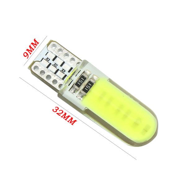 2PCS T10 W5W LED car interior light COB marker lamp 12V 168 194 501 Side Wedge parking bulb canbus auto for lada car styling - Image 4