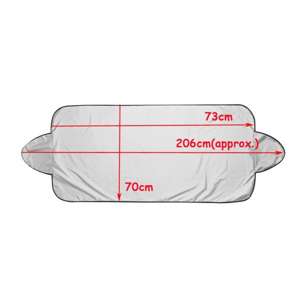 Prevent Snow Ice Sun Shade Dust Frost Freezing Car Windshield Cover Protector - Image 3