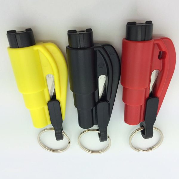3 in 1 Emergency Mini Safety Hammer Auto Car Window Glass Breaker Seat Belt Rescue Hammer Escape Tool - Image 5