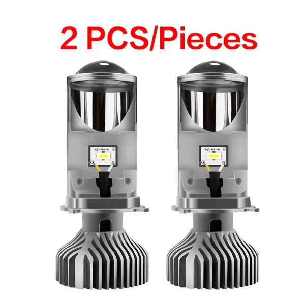 AILEO Canbus 90W/Pair Lamp H4 LED Mini Projector Lens Automobles Bulb 20000LM Conversion Kit Hi/Lo Beam Headlight 12V24V RHD LHD - Image 4