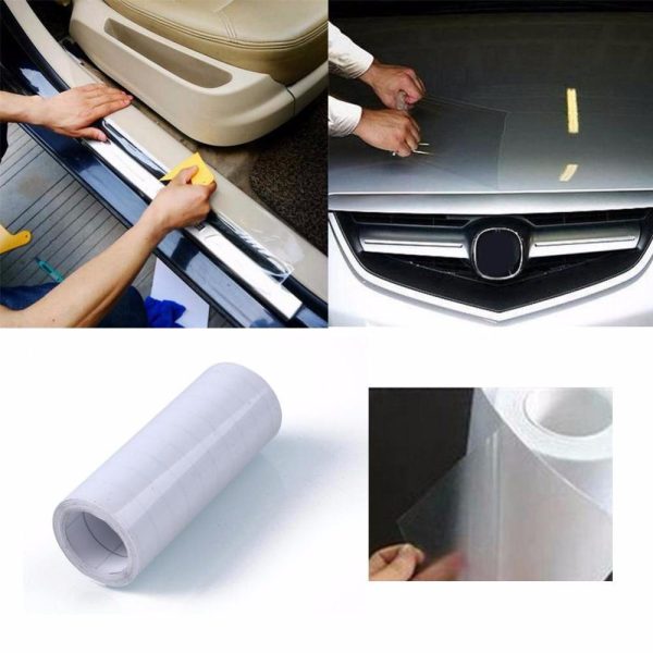 Vinyl Transparent Car Stickers Car Bumper Hood Paint Protection Film High Strength Rhino Skin Anti Scratch Decal - Image 2