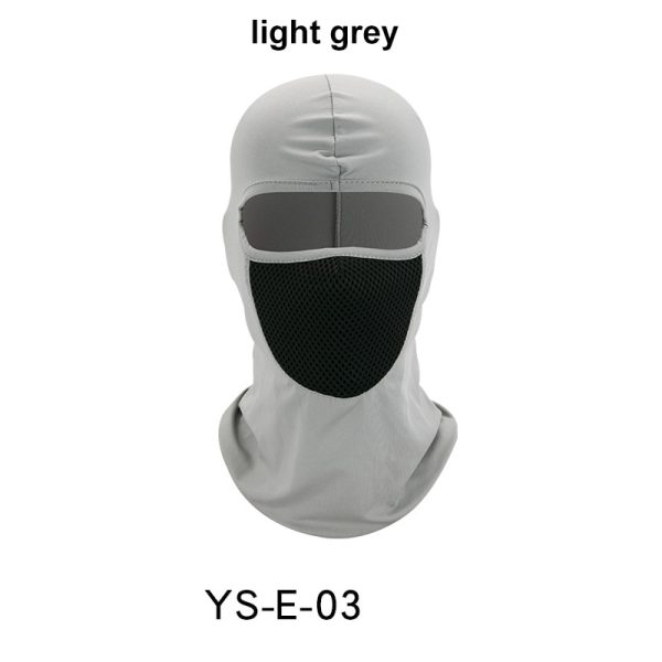 Motorcycle Sun protection and dustproof headgear riding hat hood windproof outdoor tactical riding hood mask mask dust mask - Image 9