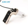 ANLUD Multifunction 4-in-1 CAR G7 Bluetooth FM Transmitter USB Flash Drives TF Music Player Car Kit USB Car Charger - Image 2