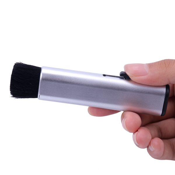 1PC Car Conditioning Air Outlet Brush Retractable Cleaning Brush Computer Keyboard Cleaning Plastic Small Soft Brush - Image 3