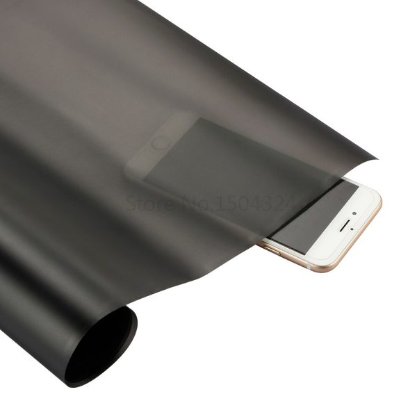 30*100cm Matt Black Automobiles Car Light Headlight Taillight Tint Vinyl Film Sticker Sheet Fog Light Rear Lamp Matt Smoke Film - Image 3