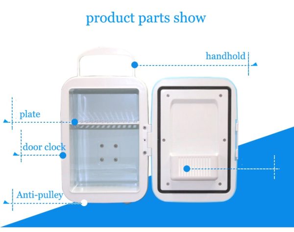 4L Electric Car Refrigerator Car Home Dual Use Mini Refrigeration Machine - Image 3