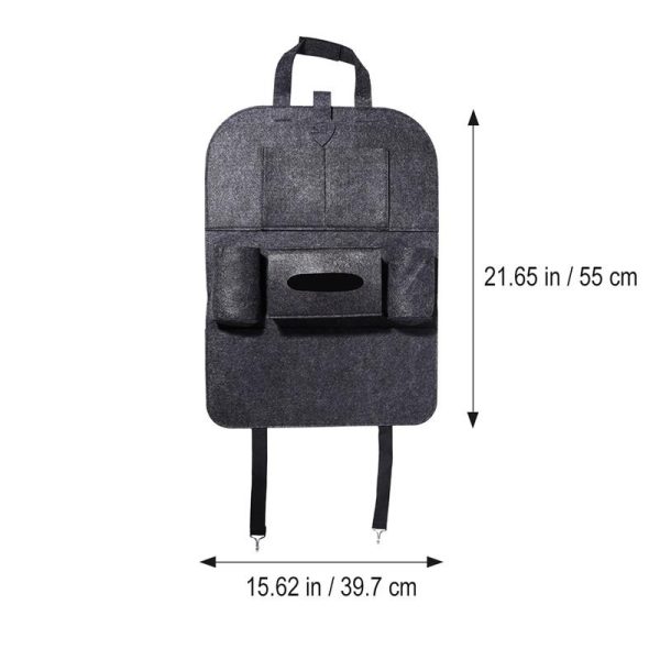 Car Storage Bag Universal Box Back Seat Bag Organizer Backseat Holder Pockets Car-styling Protector - Image 5