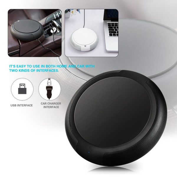 Car Air Purifier with Filter Portable USB Cleaner Remove Formaldehyde Cigarette Smoke Odor - Image 7