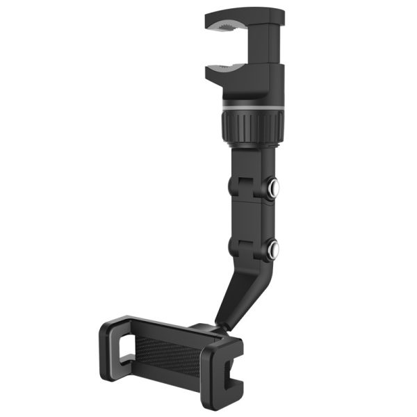 Car Phone Holder Multifunctional 360 Degree Rotatable Auto Rearview Mirror Seat Hanging Clip Bracket Cell Phone Holder for Car - Image 7