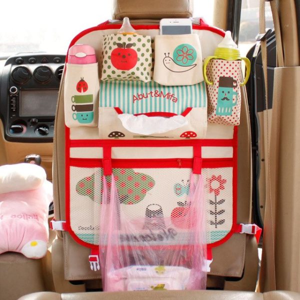 Cartoon diaper baby bag for mom, Car Seat Organizer Thermal Insulated, bolsas maternidade para bebe - Image 14