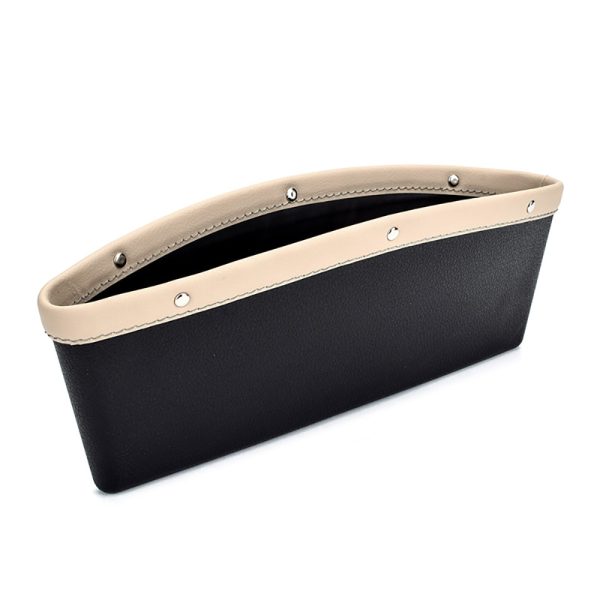 Seat Gap PU Case Storage Bag Car Organizer Artificial Leather Car Seats Gap Bag Car Accessories High Quality Storage Bag - Image 3