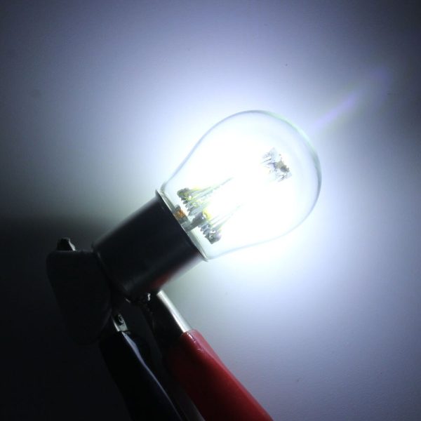 1pcs 1156 P21W BA15S 1157 BAY15D COB LED Filament Chip Car Brake Lights Auto Reverse Bulb Parking Lamp 12V Red White Yellow - Image 3