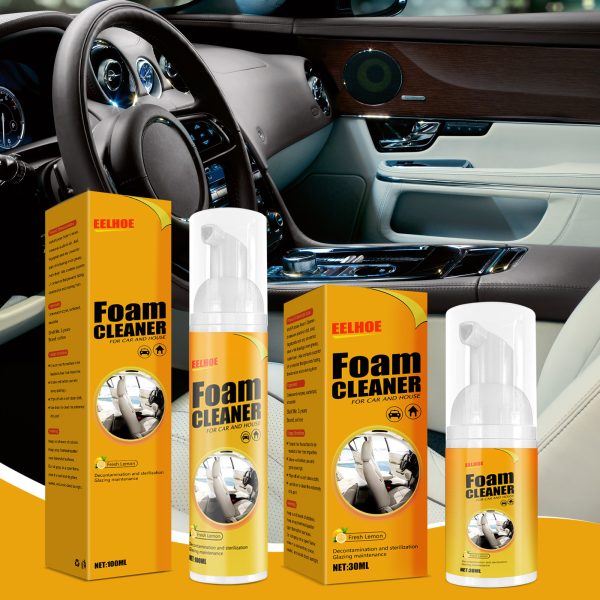 Multifunctional Foam Cleaner Products Automotive Interior Decoration Strong Decontamination,Leather Seat Cleaner Foam Head - Image 6