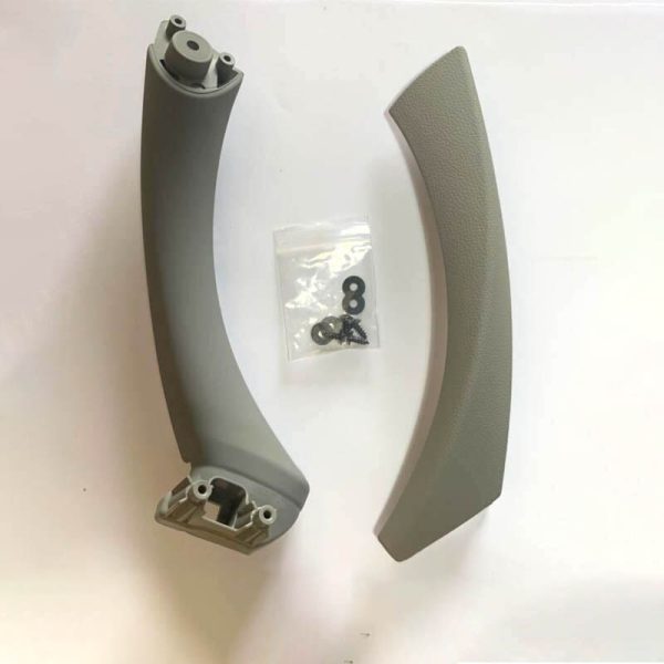 Car Inner Handle Interior Door Panel Pull Trim Cover Gray Beige Black left Right For BMW 3 series E90 E91 316 318 320 325 328 - Image 10