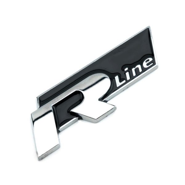 R-Line R Logo Emblem Badge Car Stickers - Image 10