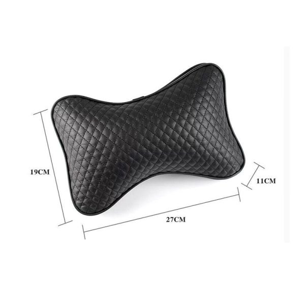 1 pair Luxury Linen material car headrest pillow Unisex Breathable Auto Neck Rest Headrest Cushion Pillows 4 seasons Universal - Image 4