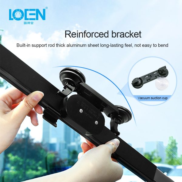 46CM/65CM/70CM/80CM Upgarde Retracta'ble SUV Truck Car Front Windshield Sunshade Rear Window Sun Visor UV Protection Curtain - Image 3