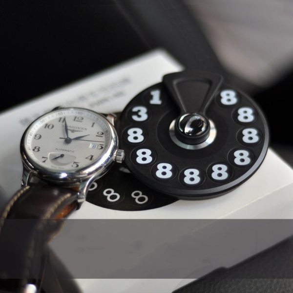 Car Temporary Parking Telephone Number Plate Retro Dial Phone Style Hidden Number Parking Card Plate Easy To Disassemble Replace - Image 6