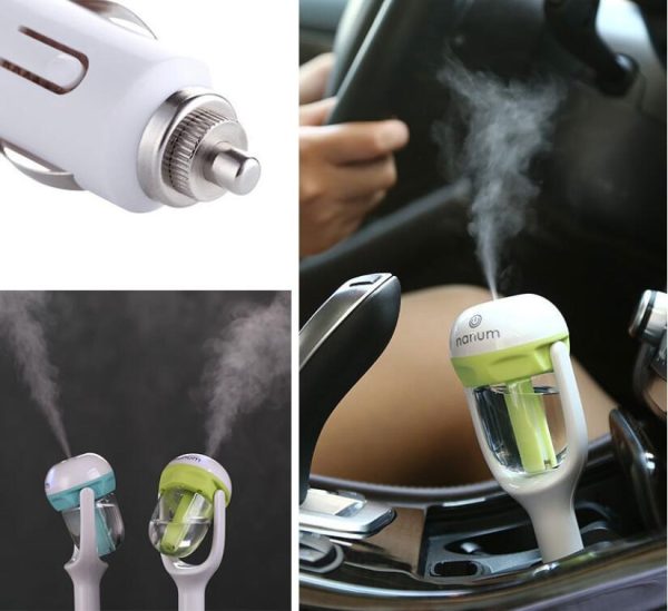 Car charger Humidifier Mini Air Purifier Aroma Diffuser Auto Air Freshener Aromatherapy - Image 5