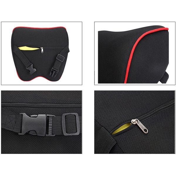 Car Neck Headrest Pillow Car Accessories Cushion Auto Seat Head Support Neck Protector Automobiles Seat Neck Rest Memory Cotton - Image 2